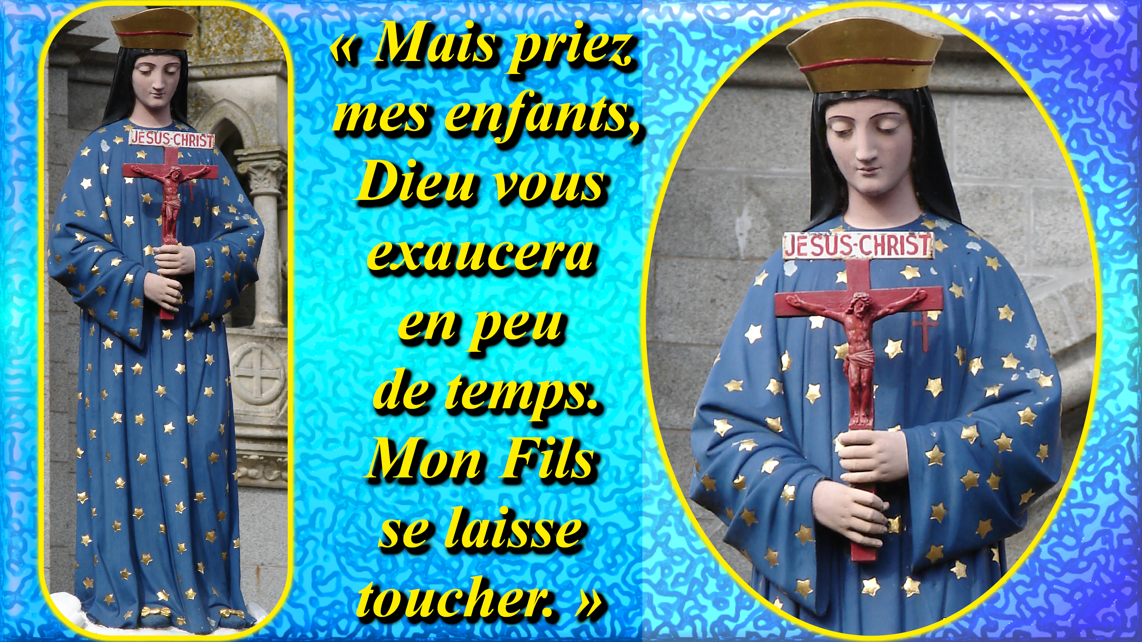 CALENDRIER CATHOLIQUE 2020 (Cantiques, Prières & Images) Notre-dame-de-pon...enfants--56eefc7